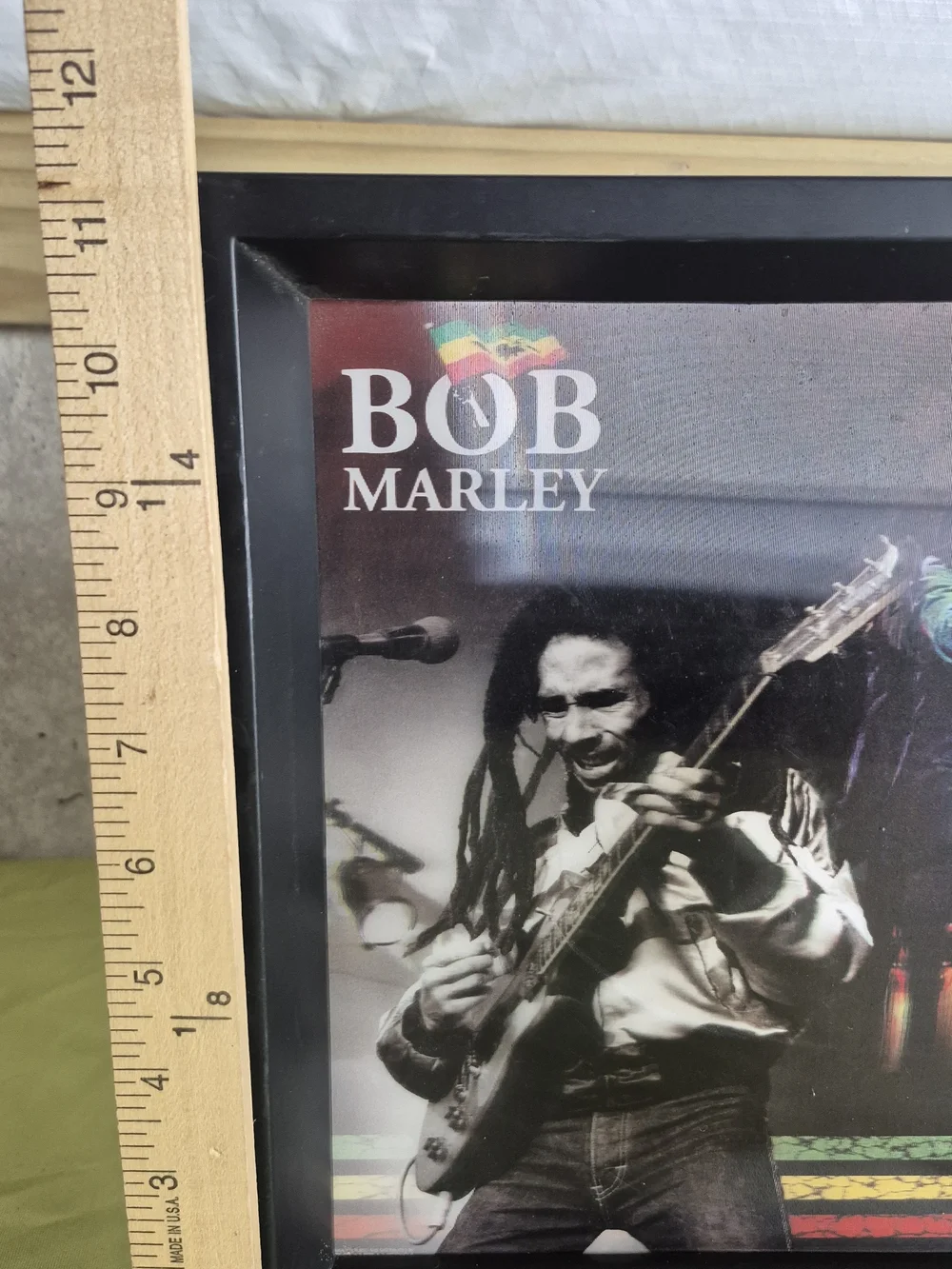 Bob Marley Black Decorative Picture Frame - Classic Home Accent